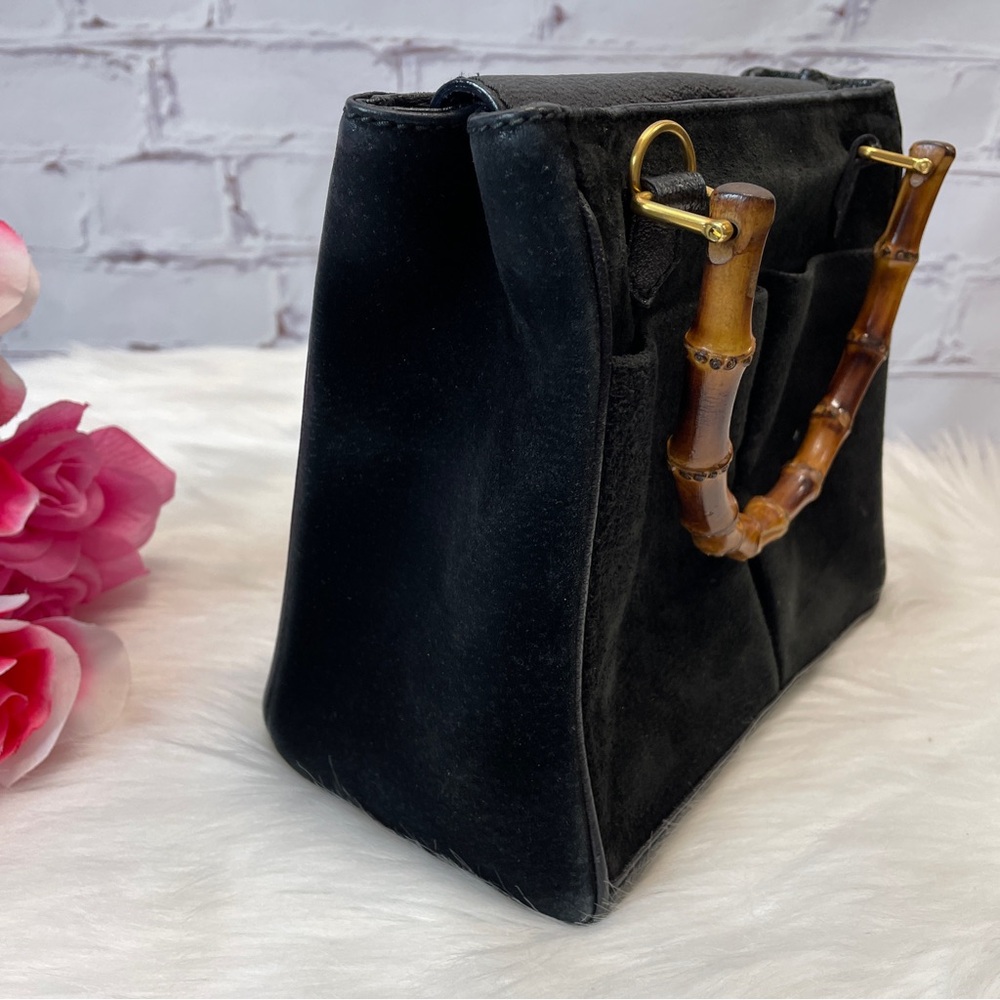 Vintage Gucci Bamboo Top Handle Bag - Picture 9 of 11
